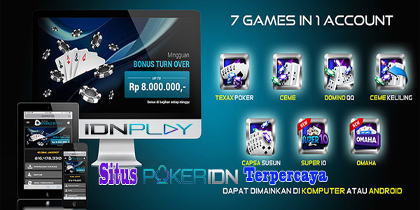 Situs Judi Poker Idn Terbaik Resmi Terpercaya Gampang Menang Jackpot